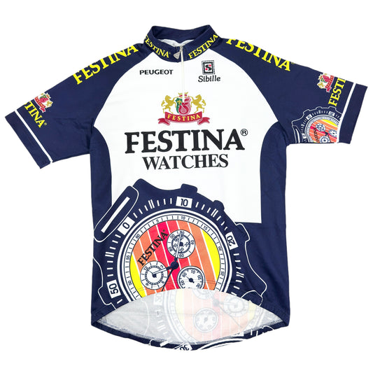 Tricou De Ciclism Festina Vintage Din Anul 2000