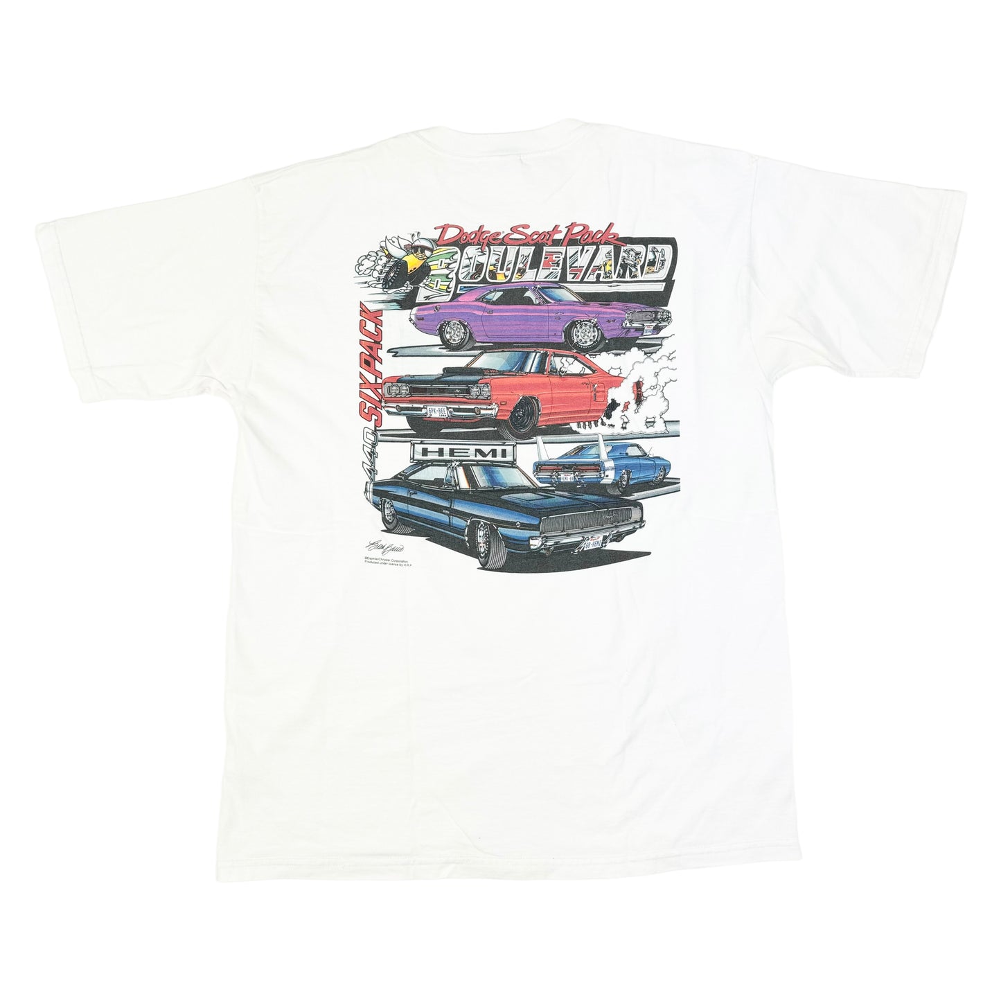 Tricou DodgeScatPack Vintage