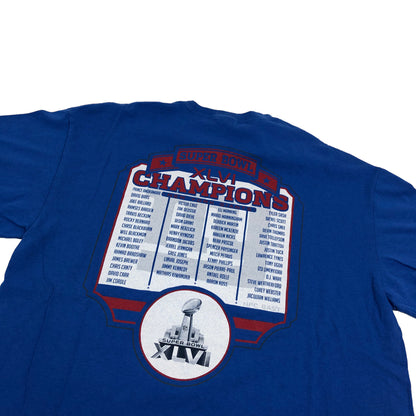 Tricou Super Bowl New York Giants Vintage Din Anul 2012