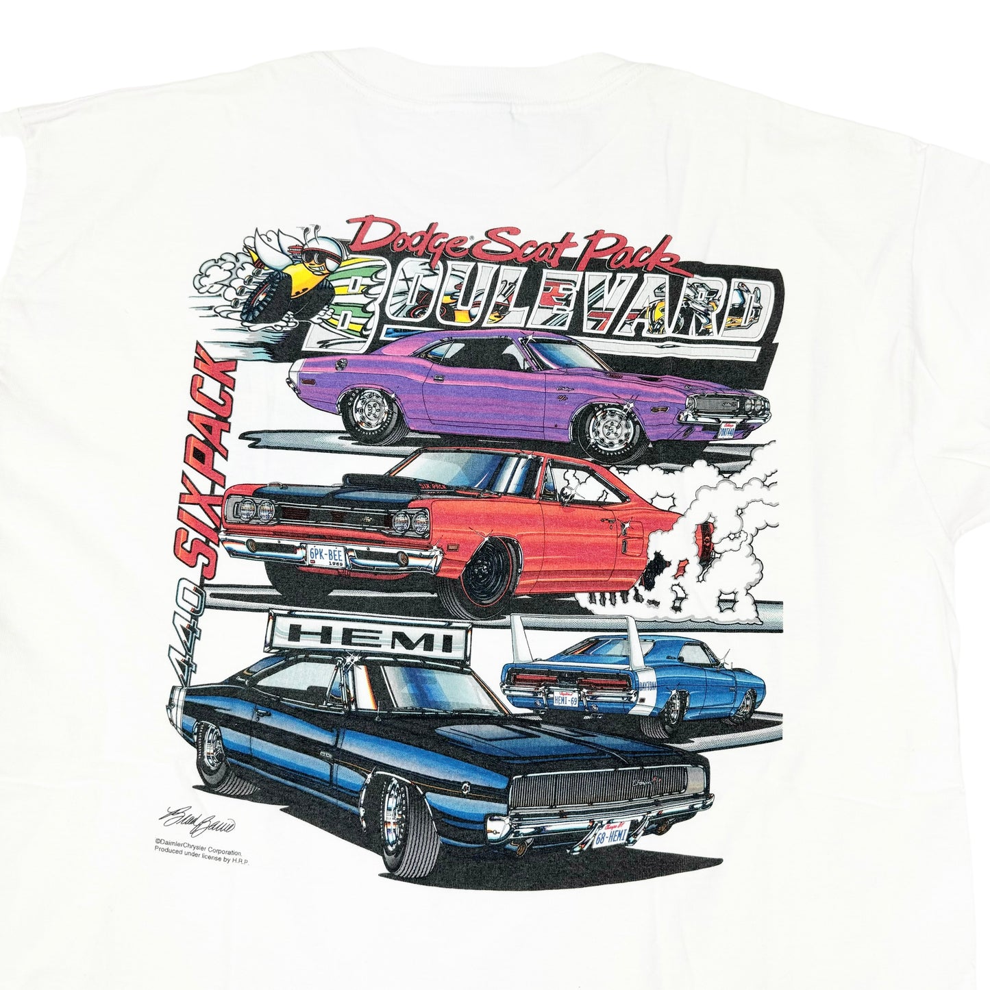 Tricou DodgeScatPack Vintage