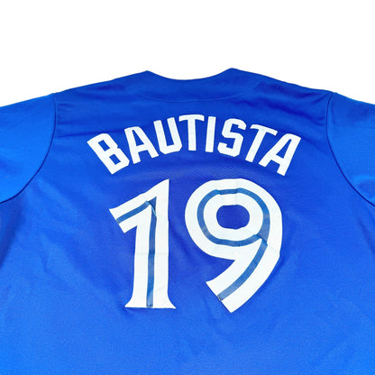 Jersey Majestic Toronto Blue Jays Jose Bautista