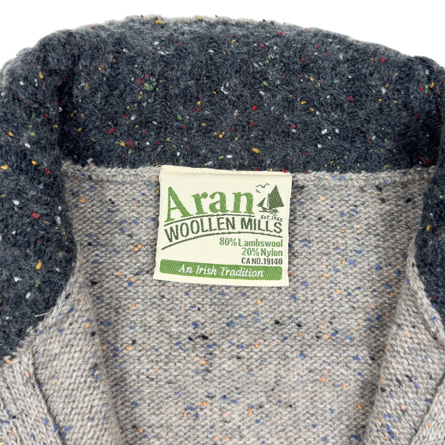 Pulover Aran Woolen Mills 80% Lână