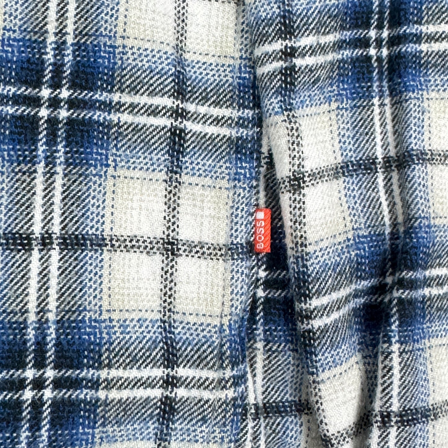 Cămașă Flannel Hugo Boss