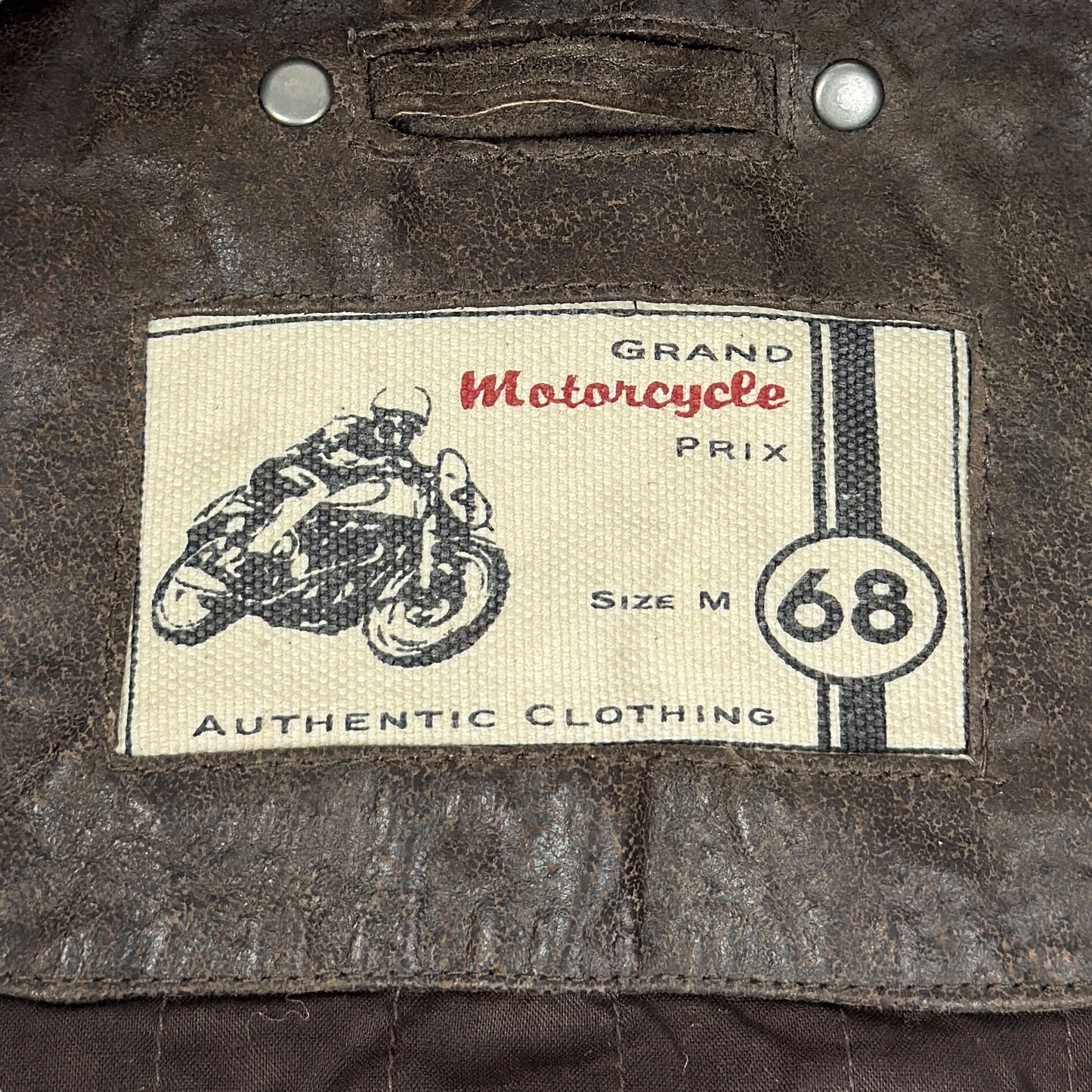 Jachetă TCM Motorcycle Vintage 100% Piele