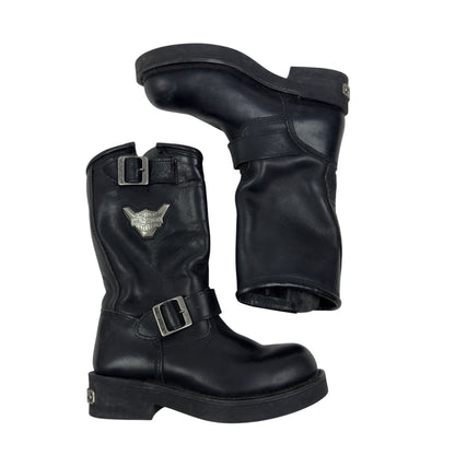 Ghete Harley Davidson Motorcycle 100% Piele Femei