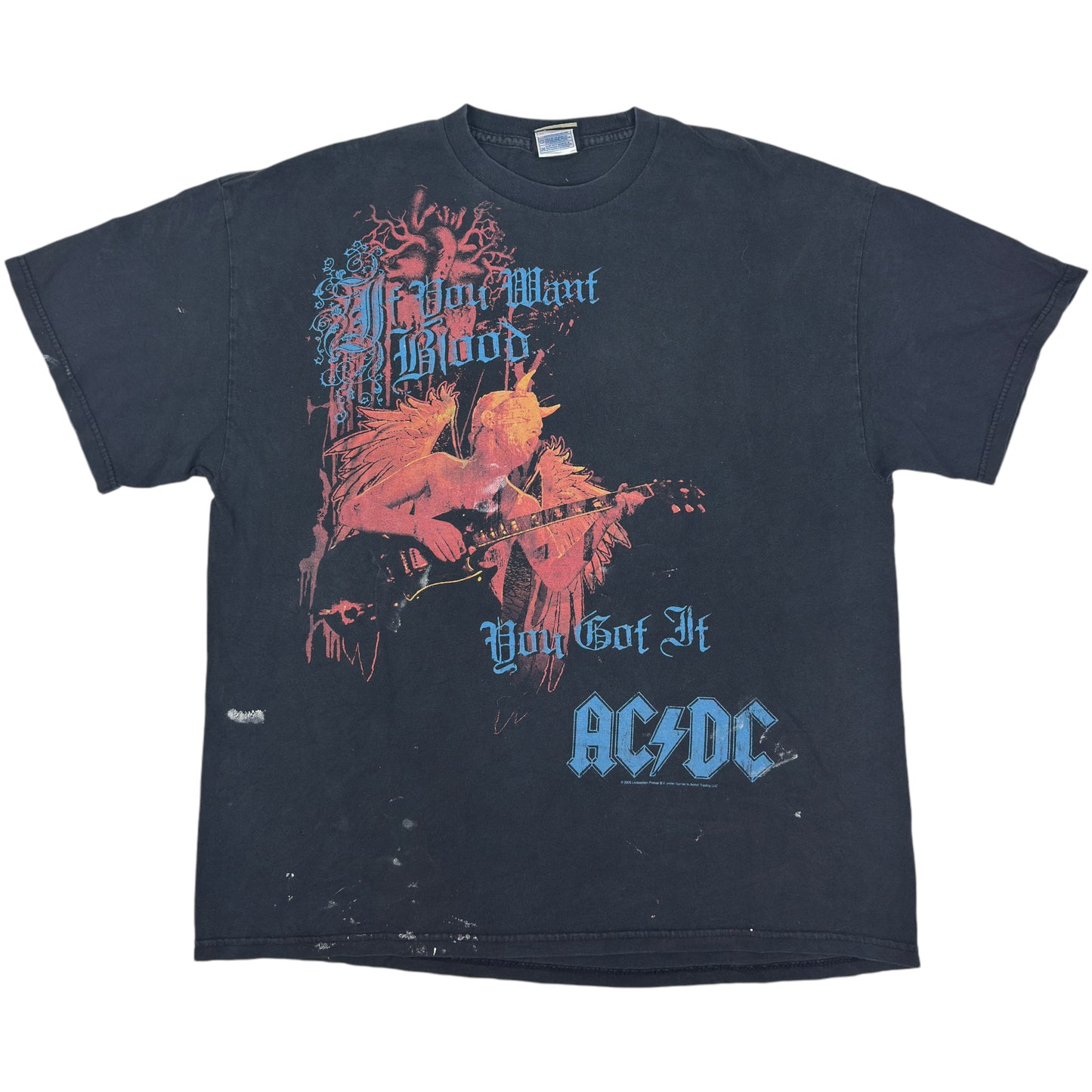 Tricou AC/DC Vintage Din Anul 2005